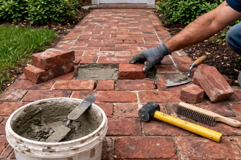 Brick Driveway Repair in Mount Laurel, NJ