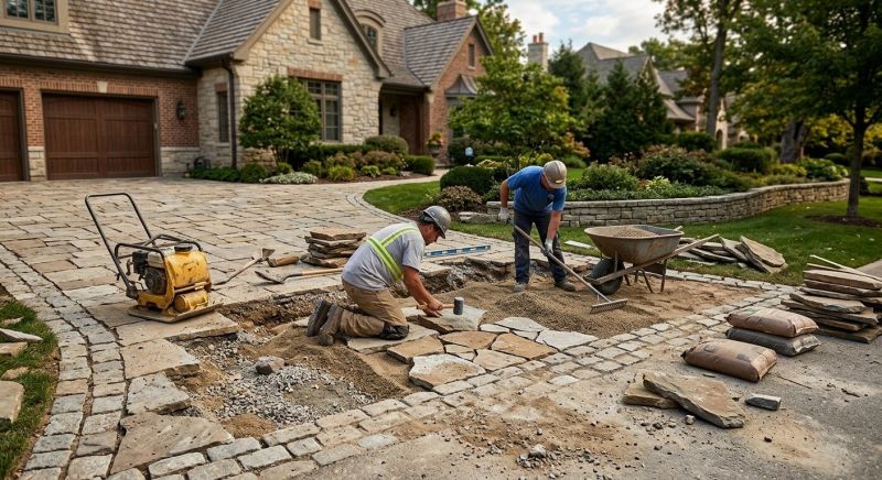 Brick Driveway Repair in Mount Laurel, NJ