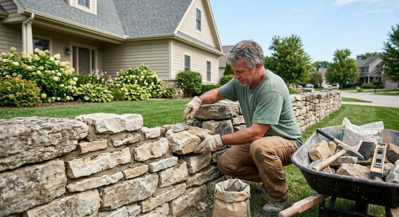 Brick Fence Repair in Mount Laurel, NJ