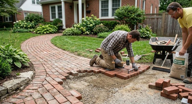 Brick Flatwork Repair in Fort Washington, PA