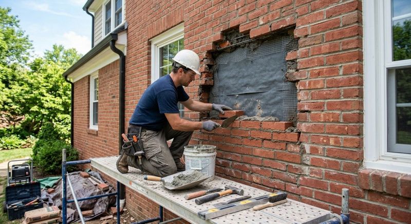 Brick Masonry Repair in Cheltenham, PA