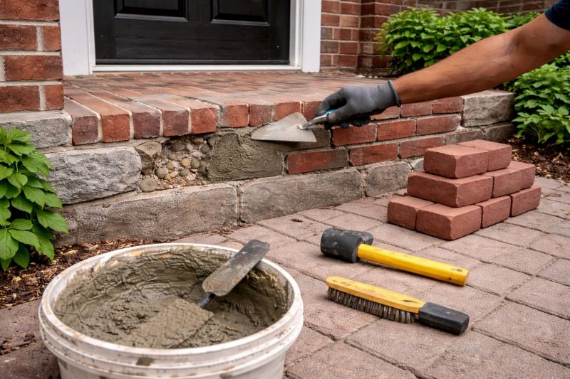 Brick Masonry Repair in Morrisville, PA