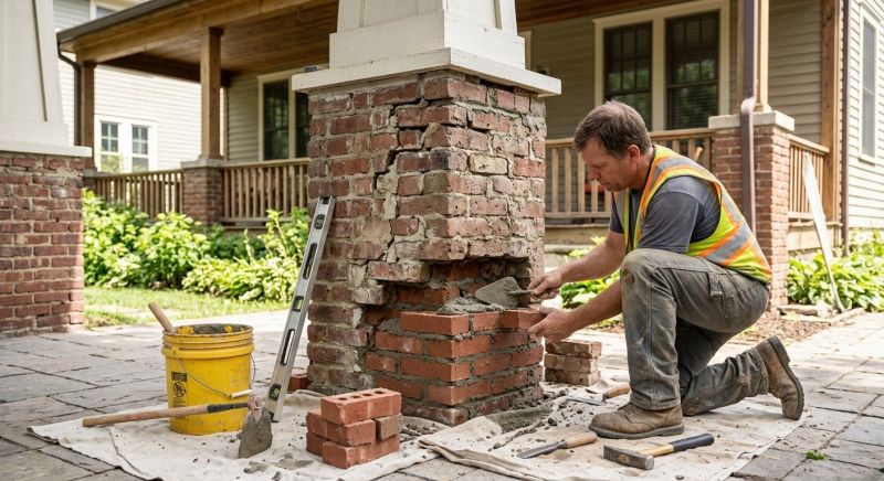 Brick Restoration in Burlington, NJ