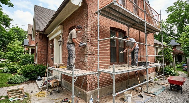 Brick Restoration in Havertown, PA