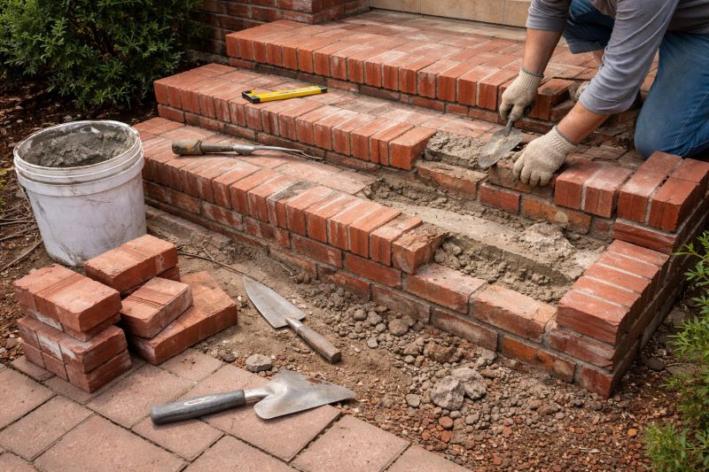 Brick Stairs Repair in Somerdale, NJ