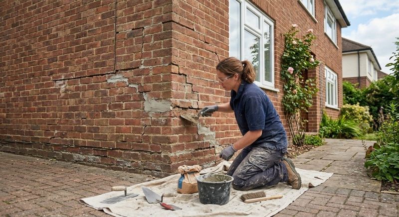 Brick Wall Repair in Drexel Hill, PA