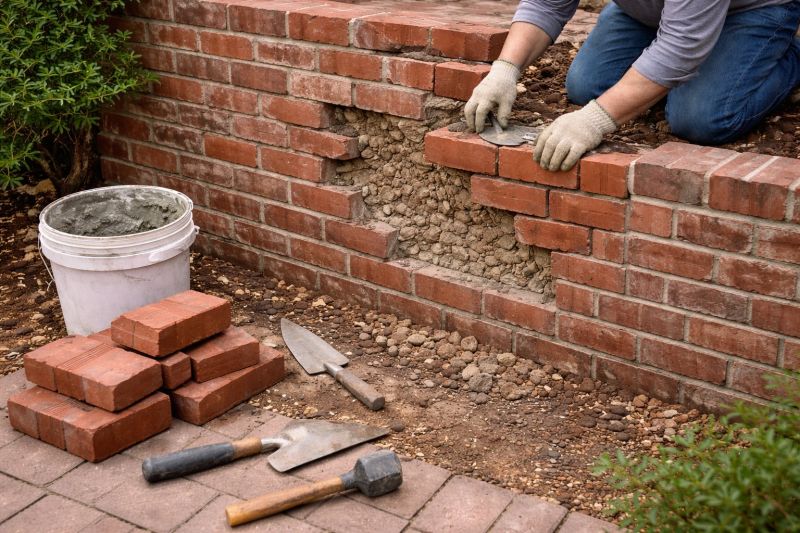 Brick Wall Repair in Philadelphia, PA