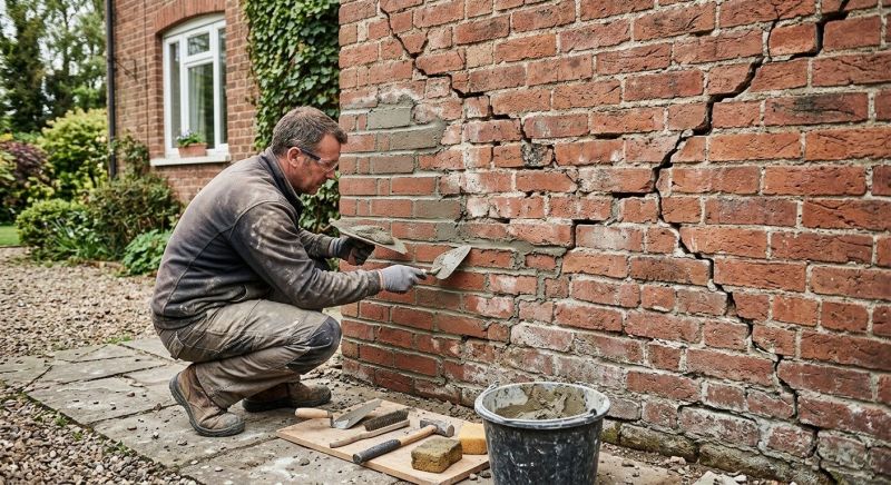 Brick Wall Repair in Plymouth Meeting, PA