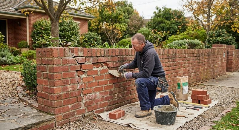 Brick Wall Repair in Warrington, PA