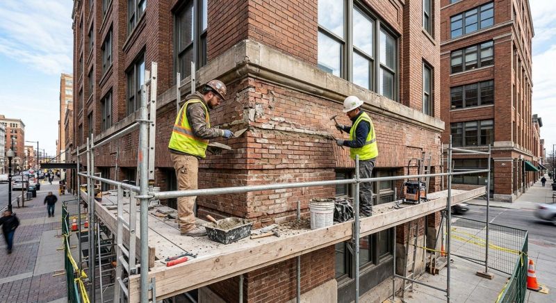 Commercial Masonry Repair in Blue Bell, PA