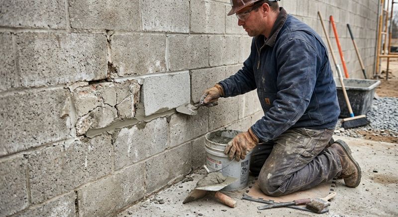 Concrete Block Repair in Florence, NJ