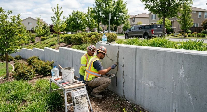 Retaining Wall Repair in Clayton, NJ