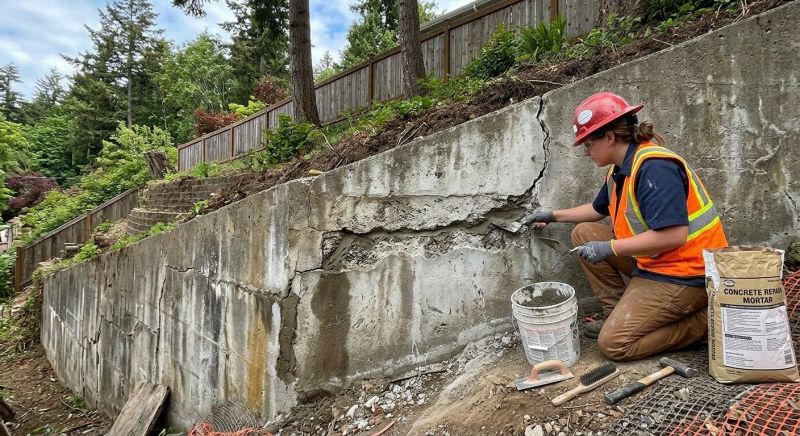Retaining Wall Repair in Clementon, NJ