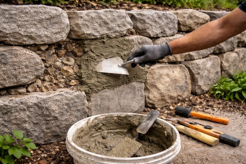 Retaining Wall Repair in Drexel Hill, PA