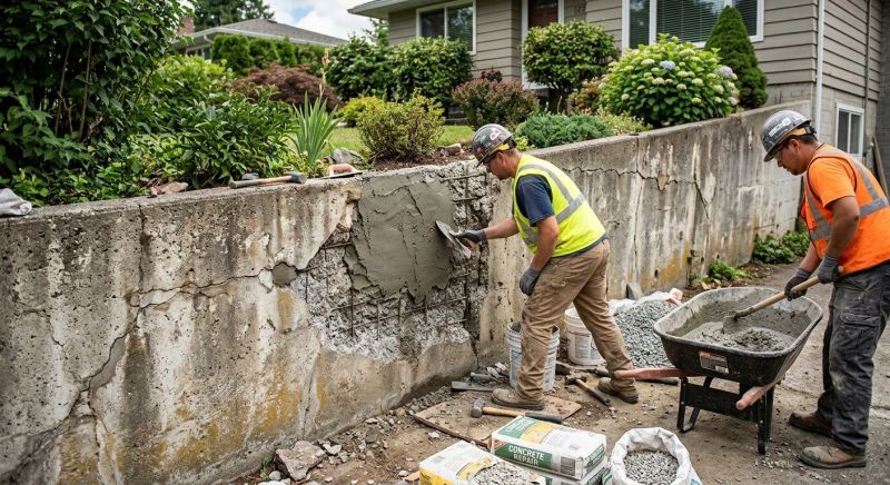 Retaining Wall Repair in Marlton, NJ