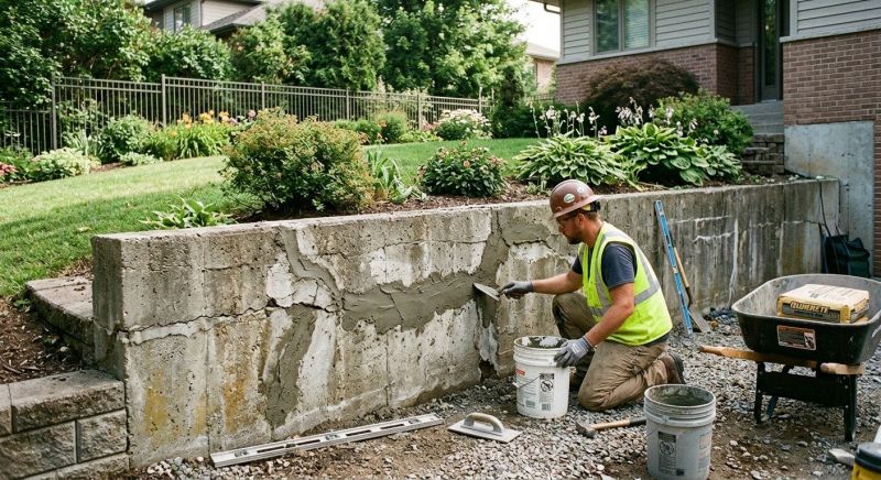 Rock Wall Repair in Mount Laurel, NJ