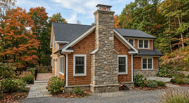 Stone Chimney Installation in Wynnewood, PA