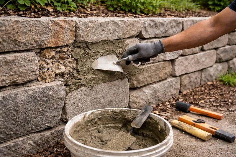 Stone Column Repair in Mount Laurel, NJ