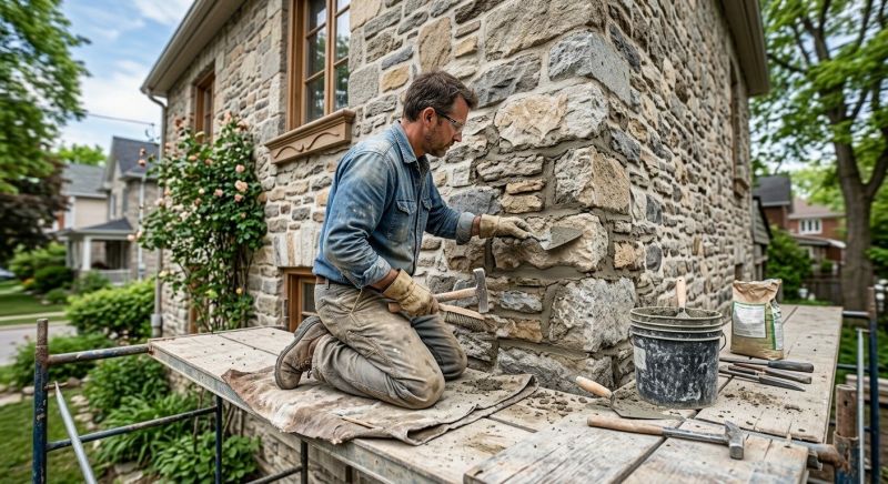 Stone Masonry Repair in Birmingham, NJ